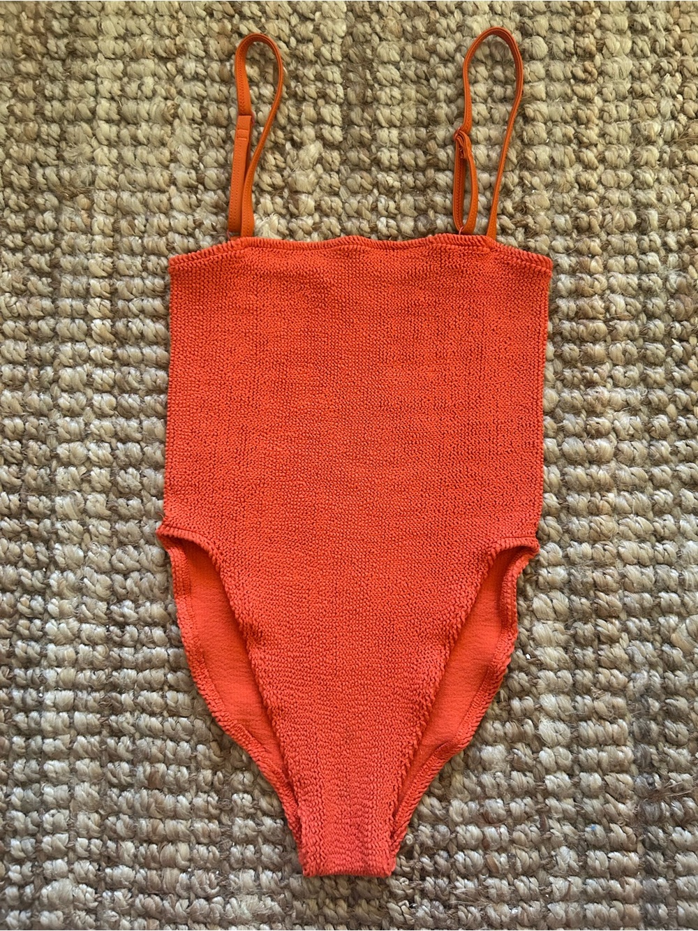 Youswim Poise Clementine Textured One-Piece Swimsuit